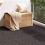 vidaXL Kunstgras Zwart 10 x 1 m Polypropyleen