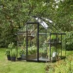 NIEUW TUINKAS Qube 66, zwart gecoat