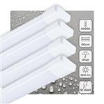 LED Batten 60cm - 2330 lumen - 18W - Koelwit 4000K - IP40 - IK08 - 4 stuks