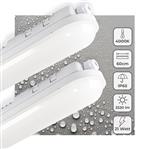 2 PACK - LED's Light Pro TL armatuur 60 cm – Geschikt voor binnen en buiten – 2500 lumen – IP65 wate