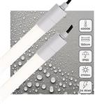 LED Vochtbestendig armatuur 2750 lumen - 24W - Koelwit 4000K - 150cm - IP65 - IK06 - 2 stuks