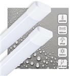 LED Batten 5160 Lumen - 40W - Koelwit 4000K - 150cm - IP40 - IK08 - Slank Design - 2 Stuks