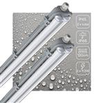 Dubbel LED TL-Armatuur 120cm 4260 Lumen - 23W - Koelwit 4000K - IP65 - Compleet - 2 stuks