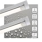 LED TL-armatuur 1900 lumen - 18W - Koelwit 4000K - Vervangbare buis - 120cm - 2 stuks