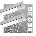 LED TL Armatuur 2520 Lumen - 24W - Koelwit - IP20 - 150cm - Inclusief LED Buis - 2 stuks