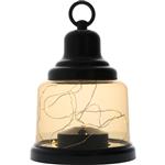 Vintage LED Tafellamp op batterijen - Draadloos model met ophangring - 22 cm