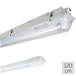 LED TL Armatuur 120cm 2160 lumen - 18W - Daglichtwit 6500K - IP65 Waterdicht - 120lm/W