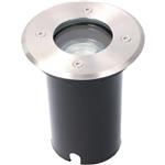 LED Grondspot Inbouw Rond - GU10 Fitting - Max 35W - IP67 Waterdicht - Berijdbaar 1500kg - Zwart