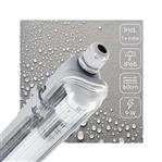 LED TL Armatuur 1125 lumen - 9W - Daglichtwit 6500K - 60cm - IP65 Waterdicht - EasyClick - Compleet 