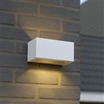 Lumo Recta Wit - Wandarmatuur zonder lichtbron - Excl 2xG9 - IP65