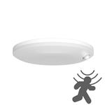 LED Plafondlamp 1600 lumen - 18W - Warmwit 3000K - Bewegingssensor - IP54 - Ø30cm