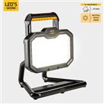 LED's Work 20W LED Bouwlamp oplaadbaar 2000 - Werkt draadloos op accu - Stof- en waterdicht - koelwi