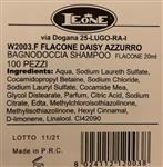 Shampoo reis-flesjes en zeepjes Lotus & Limone
