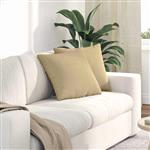 vidaXL Sofa Kussens 2 stuks Grijs groen 45 x 45 cm Cordstof