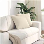 vidaXL Sofa Kussens 2 stuks Beige 45 x 45 cm Stof