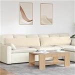 vidaXL Sofa Kussens 2 stuks Beige 145 x 40 cm Stof