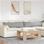 vidaXL Sofa Kussens 2 stuks Grijs 145 x 40 cm Stof