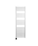 Electrische Wifi Radiator Sanicare HPW Carini 172x45 cm Wit Met Thermostaat Zwart Linksonder