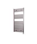 Electrische Wifi Radiator Sanicare HPW Carini 111,8x60 cm Inox-look Met Thermostaat Zilver Rechtsond