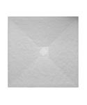 Douchebak Wiesbaden Stonea Antislip Composiet 90x90x3 cm Inkortbaar Mat Wit