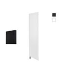 Electrische Wifi Radiator Sanicare HPW Carini Denso 180x40 cm Mat Wit Met Thermostaat Zilver Linkson