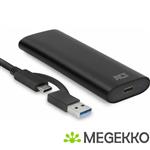 ACT USB-C M.2 NVMe / PCIe SSD Behuizing. tool-free