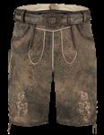 Lederhose Bruin Ziegen Antik