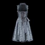 Grijze Dirndl Jurk Oktoberfest Dames 2 delig