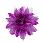 Paars Haarbloem Glitter