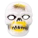 Halloween Masker Wit Schedel Plastic