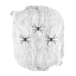 Halloween Spinnenweb Wit Met Spinnen 4 delig