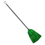 Halloween Heksenbezem Groen 92cm