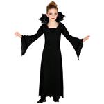 Halloween Jurk Zwart Meisje Vampier 2 delig