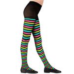 Gekleurde Maillot Kind Streepjes