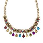 Gekleurde Ketting Stenen