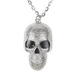 Halloween Ketting Zilver Doodshoofd
