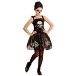 Halloween Jurk Meisje Ballerina Schedel