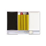 Zwart Witte Schminkset 7 delig