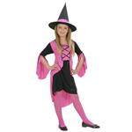 Halloween Jurk Roze Heks
