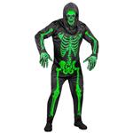 Skelet Kostuum Heren Neon 3 delig