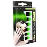 Halloween Nepnagels Zwart Groen