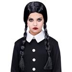 Wednesday Pruik Kind Met Vlechten