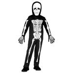 Wit Zwarte Kostuum Kind Skelet