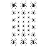 Halloween Nep Tattoos Spinnen 32st