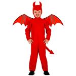 Halloween Kostuum Rood Kind Duivel 3 delig