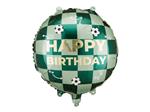 Happy Birthday Helium Ballon Voetbal Leeg 35cm