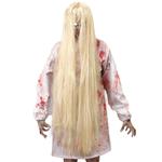Halloween Pruik Blond Geest 1m