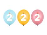 2 Jaar Ballonnen 30cm 50st
