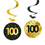 100 Jaar Hangdecoratie 4st