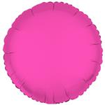 Neon Roze Helium Ballon Leeg 43cm